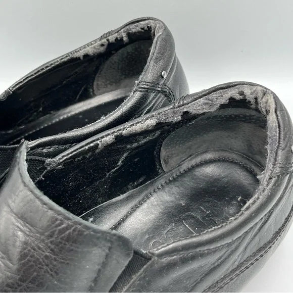 Guess Men's Marciano Black Leather Vintage Slip-On Shoes 12 Western‎ Chic Slick - Picture 5 of 16